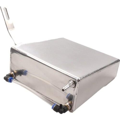 1Pc Car Racing universally Aluminum Coolant Overflow Tank Reservoir Kit MK III IV 7GTE 2JZGT 2L TK48 Modification accessories