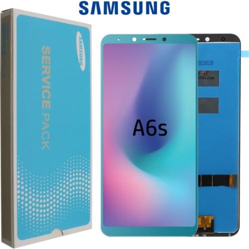 100% Original 6.0" LCD For Samsung Galaxy A6s G6200 G6200F LCD Display Screen replacement Digitizer Assembly+service package