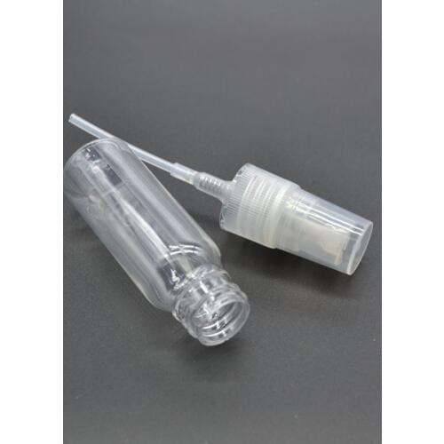 100pc wholesale 20ml Clear Empty Refillable Plastic Pump Spray Bottles Travel Atomisers