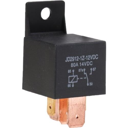 12V 5 PIN Car Truck Automotive 80 AMP SPDT Change Over Relay With Bracket