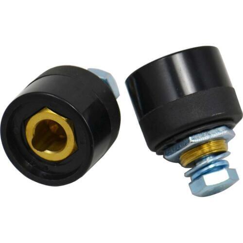 2pcs Quick Fitting Euro Style Cable Connector Socket DKZ35-50 Welding Machine