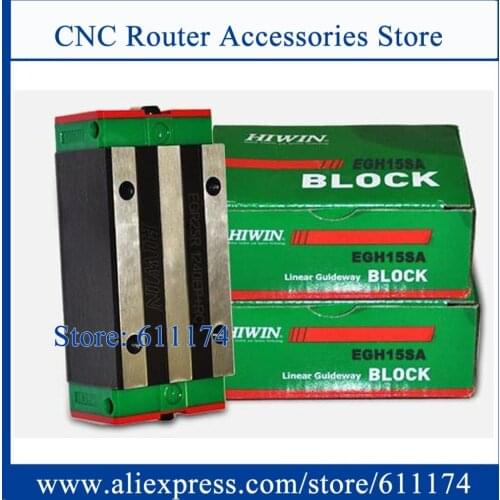 2PCS NEW Original HIWIN Linear Guide Bearing EGH20CA Slider block linear carriage match for EGR20 guide rail