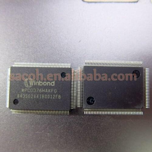 5PCS/lot New OriginaI WPCD376HAKFG WPCD376HAKF or WPCD376IAUFG WPCD376 or WPCD377IAUFG QFP-128 Network Processor IC