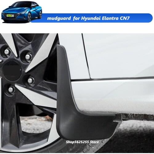 Car Mudguard For Hyundai Elantra CN7 2021 2020 Accessories Fender Anti Dirt Cover Front Rear Tire Protection Mat Modification