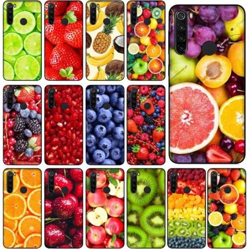 YNDFCNB summer fruit orange strawberry Phone Case for Xiaomi Redmi 5 5Plus 6 6A 4X 7 8 Note 5 5A 7 8 8Pro