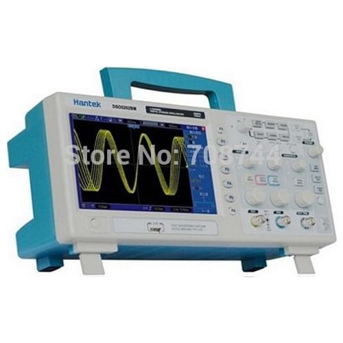 Hantek DSO5202BM Digital Storage Oscilloscope 2channels 200MHz 1GSa/s 7" Color Display 2M Record Length