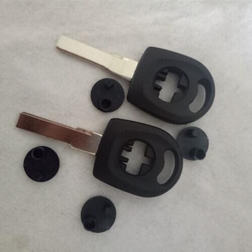 DAKATU With LOGO Blank Car Remote Key Shell For Volkswagen (VW) B5 Passat Transponder Key HU66 Blade Free Shipping