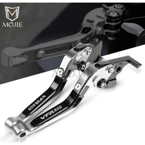 For Honda VFR800 VFR 800 VTEC 2002-2008 2003 2004 2005 2006 2007 Motorcycle Adjustable Folding Extendable Brake Clutch Levers