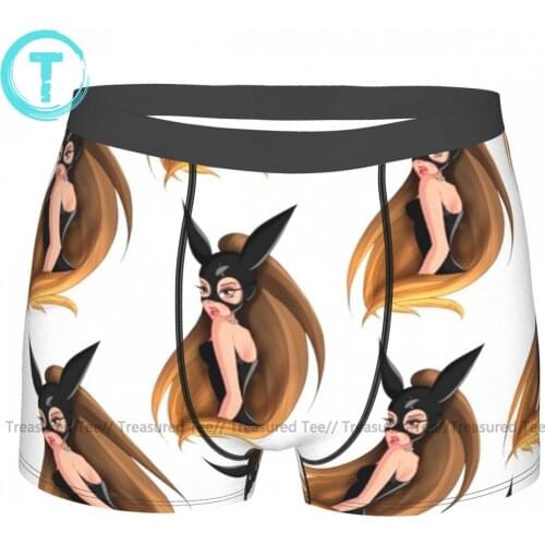 Ariana Grande Underwear Pouch Hot Polyester Trunk Design Stretch Boy Boxer Brief