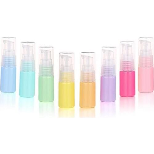 Refillable Portable Mini Empty Cosmetic Container Perfume Traveler Packing Bottle Press Bottle for Lotion Shampoo Bath 20pcs/lot