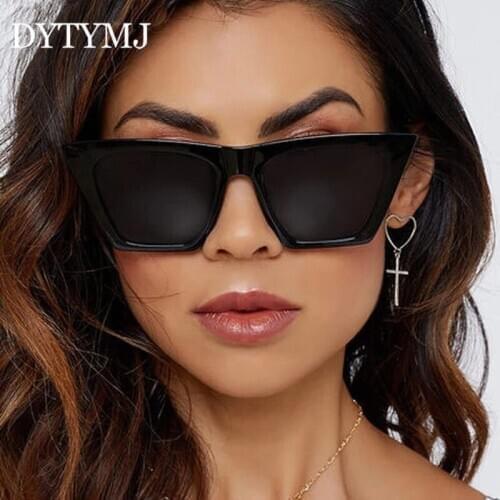DYTYMJ 2020 Luxury Vintage Sunglasses Women Cateye Glasses Women Cat Eye Eyeglasses Women/Men Brand Designer Lentes De Sol Mujer