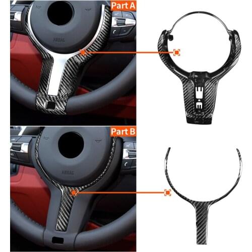 Steering Wheel Trim Chassis Gear paddles+Interior trim For M-Sport F20 F22 F30 F31 F32 F33 F36 F10 M F06 F12 F13 X5 F15 X6 F16