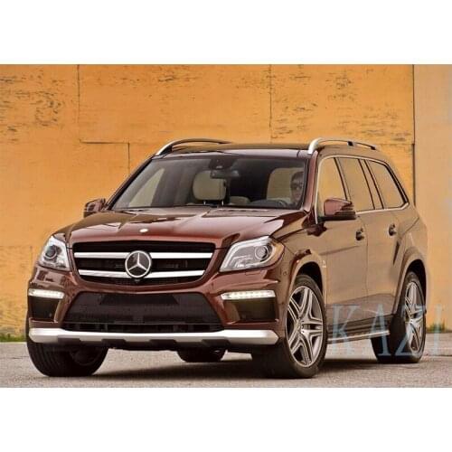 Dream2021 Fit For Benz 13-16 Mercedes Gl350 400 / 450 Refit Gl63amg Large Enveloping Front and Rear Bar Wheel Eyebrow