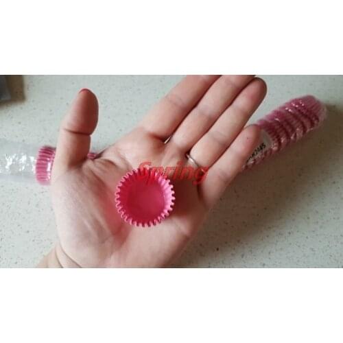 -Popular 500Pcs Mini Sizes Chocalate Paper Liners Baking Muffin Cake Cupcake Cases chocalates cupcake liners mini cupcake liners