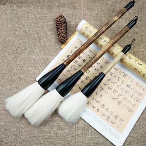 Dance Props Chinese Calligraphy Brush Pen Soft Woolen Hair Extra Large Hopper-shaped Brush Pen Performing Performance Products