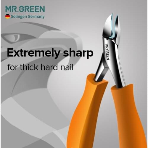 MR.GREEN Nail Clippers Ingrown Thick Toenail Cutters Pedicure Manicure Tool Anti-Splash Professional into Nail Groove Correction