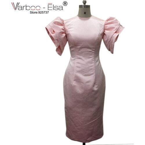 Женские платья ниже колена VARBOO_ELSA China At AliExpress