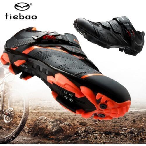 Tiebao Cycling Shoes sapatilha ciclismo mtb Men sneakers Women mountain bike shoes Self-Locking superstar original Bicycle Shoes