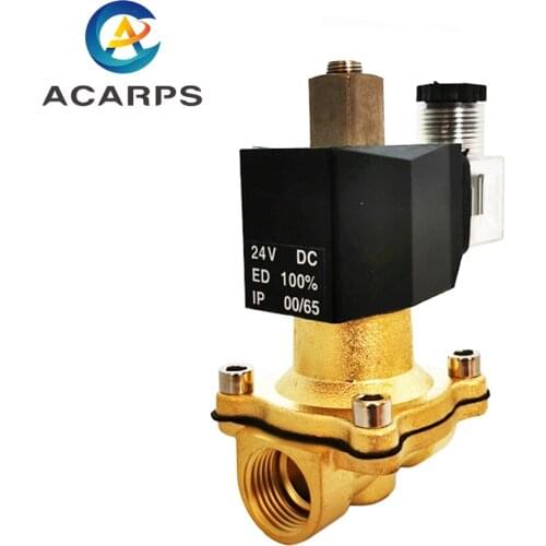 1/2 inch Normally Open Solenoid Valve Water EPDM Seal for Water Treatment