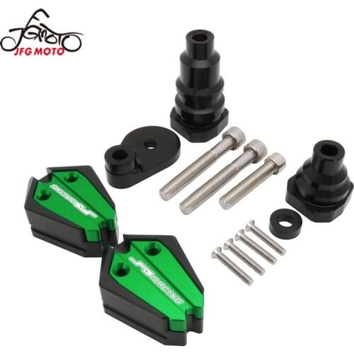 1Pair Frame Slider Protector Guard Crash Pads For KAWASAKI ZX6R ZX-6R ZX 6R 2005 2006 05 06 Engine Protection Sliders