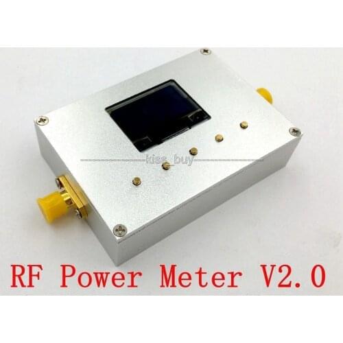 100K-500MHz OLED RF Power Meter -75~+15 dBm + Sofware RF Attenuation Value