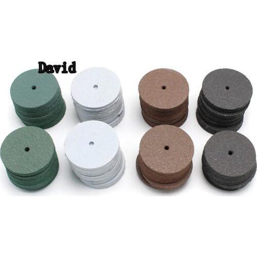 40pcs/ Rubber Polishing wheels Dental Jewelry Rotary Tool 4 Colors Polisher mixed colors
