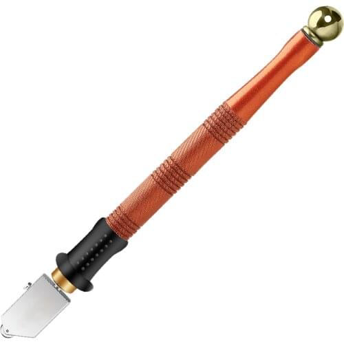 1pcs Diamond Glass Cutter Alloy Cutting Wheel copper Handle Head for glass mirror tile etc cutting Glass knife tools