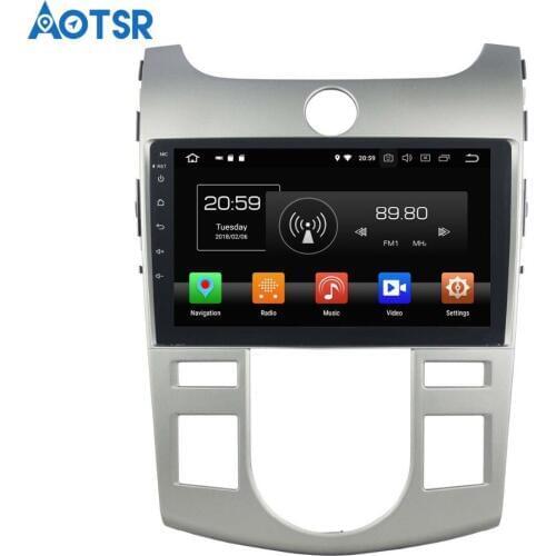 Aotsr Android 8.0 7.1 GPS navigation Car DVD Player For KIA Forte 2008-2012 multimedia radio recorder 2 DIN 4GB+32GB 2GB+16GB