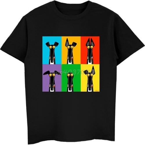Funny Greyhound Dog Shirts Mens Short Sleeve O-neck T-shirt Fashion Male Casual T Shirt Cool Tee Top Harajuku Streetwear