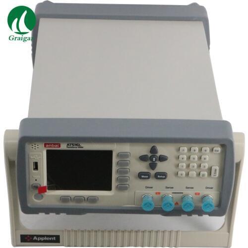 AT516L DC Resistance Meter High-Performance 32dgt ARM Micro Processor Control Temperature Datalogger TFT True Color LCD Display