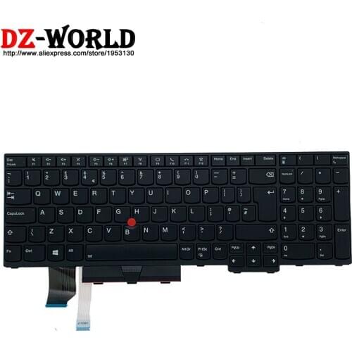 New Original GB UK English Backlit Keyboard for Lenovo Thinkpad L15 Laptop Backlight Teclado 5N20W68313 5N20W68277 5N20W68241