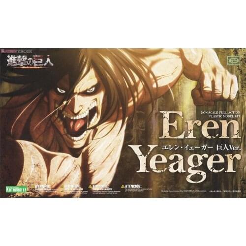 16cm Attack on Titan Eren Jaeger Giant form Reprint assembling Anime characters Action PVC Collection Model Toy Anime Figure Toy