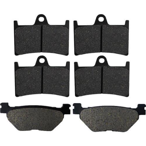 Motorcycle Front and Rear Brake Pads for YAMAHA XV 1700 XV1700 Road Star Warrior 1700 2004 2005 2006 2007 2008