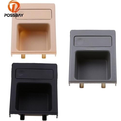 POSSBAY Front Center Console Storage Coin Holder Box for BMW 3 Series E46 Sedan/Wagon/Compact/Coupe/Convertible/M3 1997-2006