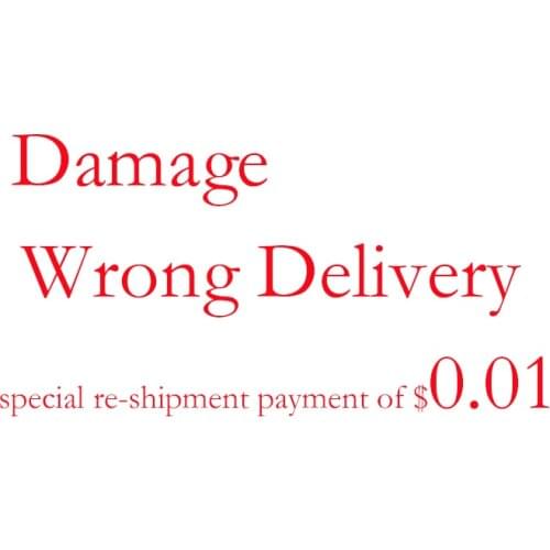 Damage, wrong delivery, special re-delivery