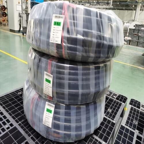 ORLETE Factory sell directly Saej 2064-E R134a High pressure Car air conditioning warpping rubber hose with braiding layer