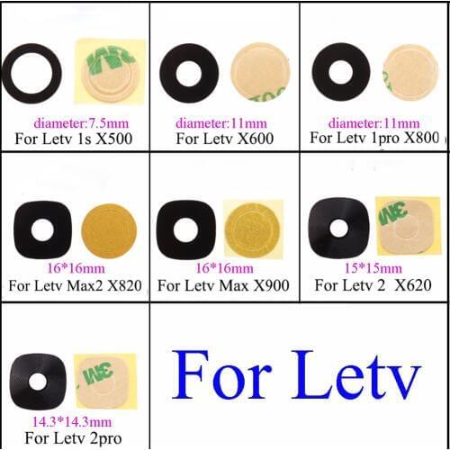 YuXi Rear Back Camera Glass Lens For Letv LeEco L Max 2 X820 X620 X500 X600 x800 X900 Max2 2 pro Replacement Repair Spare Parts