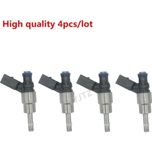 4pcs 06F906036A 0261500020 GDI fuel injector for V-W&AUD-I BEETLE / PASSAT / JETT-A / A3 / A4 / TT 2.0L L4 Turbocharged