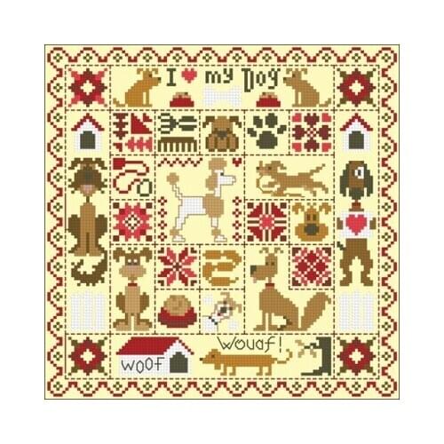 V Counted Cross Stitch 11CT 14CT 18CT Cross Stitch Kits Embroidery Needlework Sets
