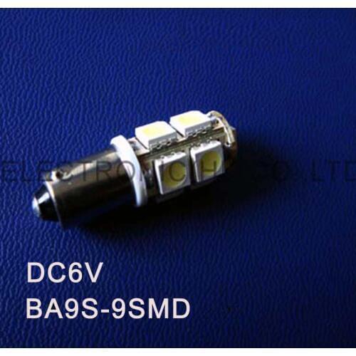 High quality 6.3V 6V BA9S Led Warning Signal,Indicating Lamp,Pilot lamp,Instrument Light,pinballs Bulb free shipping 100pcs/lot