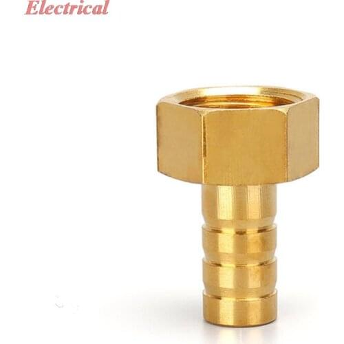 1PC Female Copper Pagoda Joint Brass Pipe Fitting Hose Barb Air Water Pipe Tube Quick Fitting 6mm 8mm 10mm 12mm-1/8"1/4"3/8"1/2"