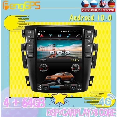 128G Android10 PX6 DSP For Nissan Teana 2003 2007 Car DVD GPS Navigation Auto Radio Stereo Carplay Multifunction Player HeadUnit