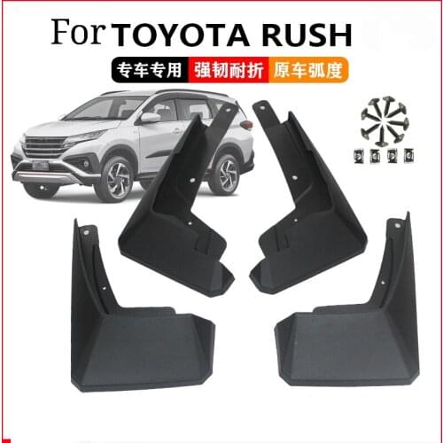 For Toyota RUSH 2018-2021 high-quality mudguard, anti-splash, anti-fouling, mudguard, body protection, car Accessories
