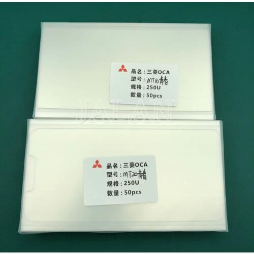 50pcs 250um OCA Glue Film Sticker For Huawei P10/P10p/P10 Lite/nova Lite OCA Optical Clear Adhesive For Mobile Phone Lcd Repair