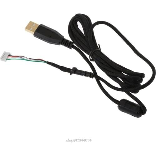 Umbrella Rope Mouse Cables Soft Durable Mouse Line Replacement Mouse Wire For logitech G102 G PRO Wired Mouse F25 21 Dropship