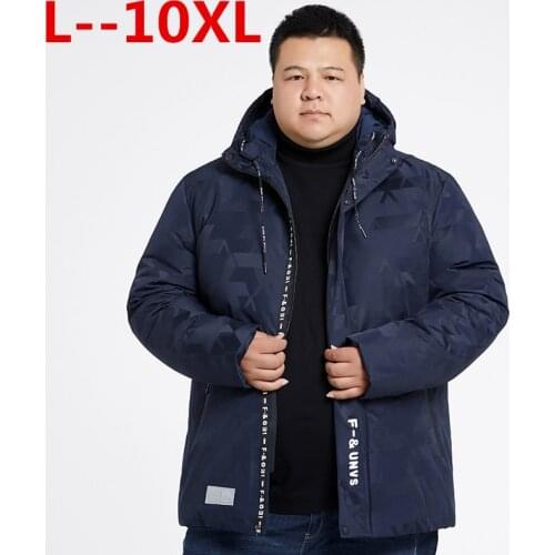 10XL 8XL 6XL mens clothing winter jacket with hoodies outwear Warm Coat Male camouflage winter coat Men casual Warm Down Jacket