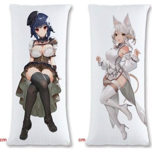 Final Fantasy XIV Pillow Case Dakimakura Costume Male Otaku Hugging Body Throw Cushion Pillow Cover Case Home Bedding