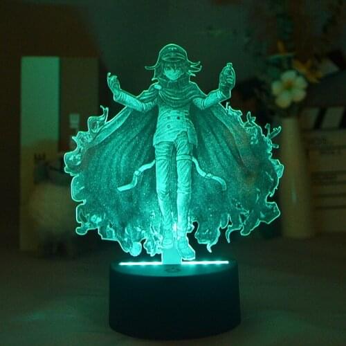 LED 3d Lamp Adventure game of comic female character 7color Table Lamp Night Lights for Bedroom Decor light Child boy Gifts Toys