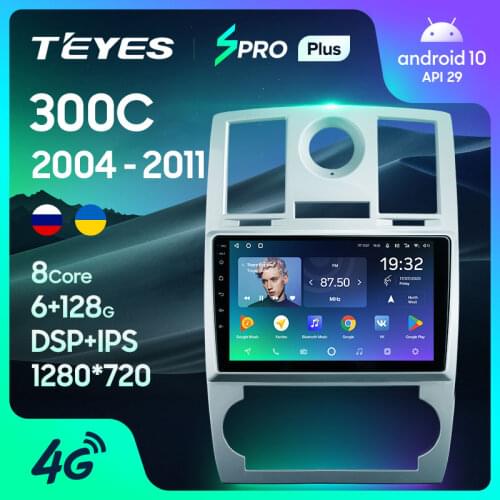 TEYES SPRO Plus For Chrysler 300C 1 2004 - 2011 Car Radio Multimedia Video Player Navigation GPS Android 10 No 2din 2 din dvd