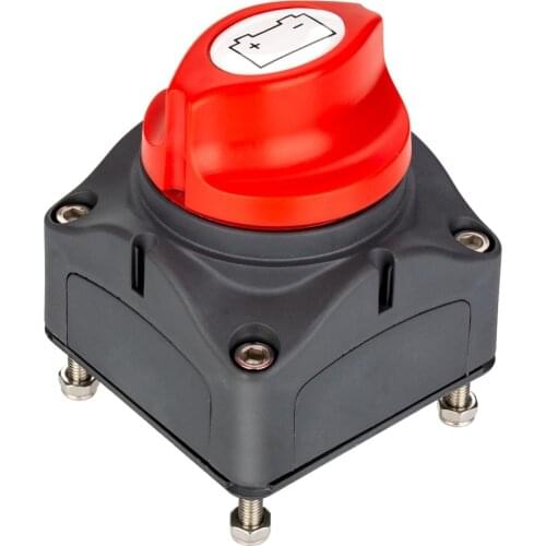 Car battery power switch 12V/24V Marine Removable Batteries Isolatoe Disconnect Cut OFF Power Kill Switch On Off for yacht